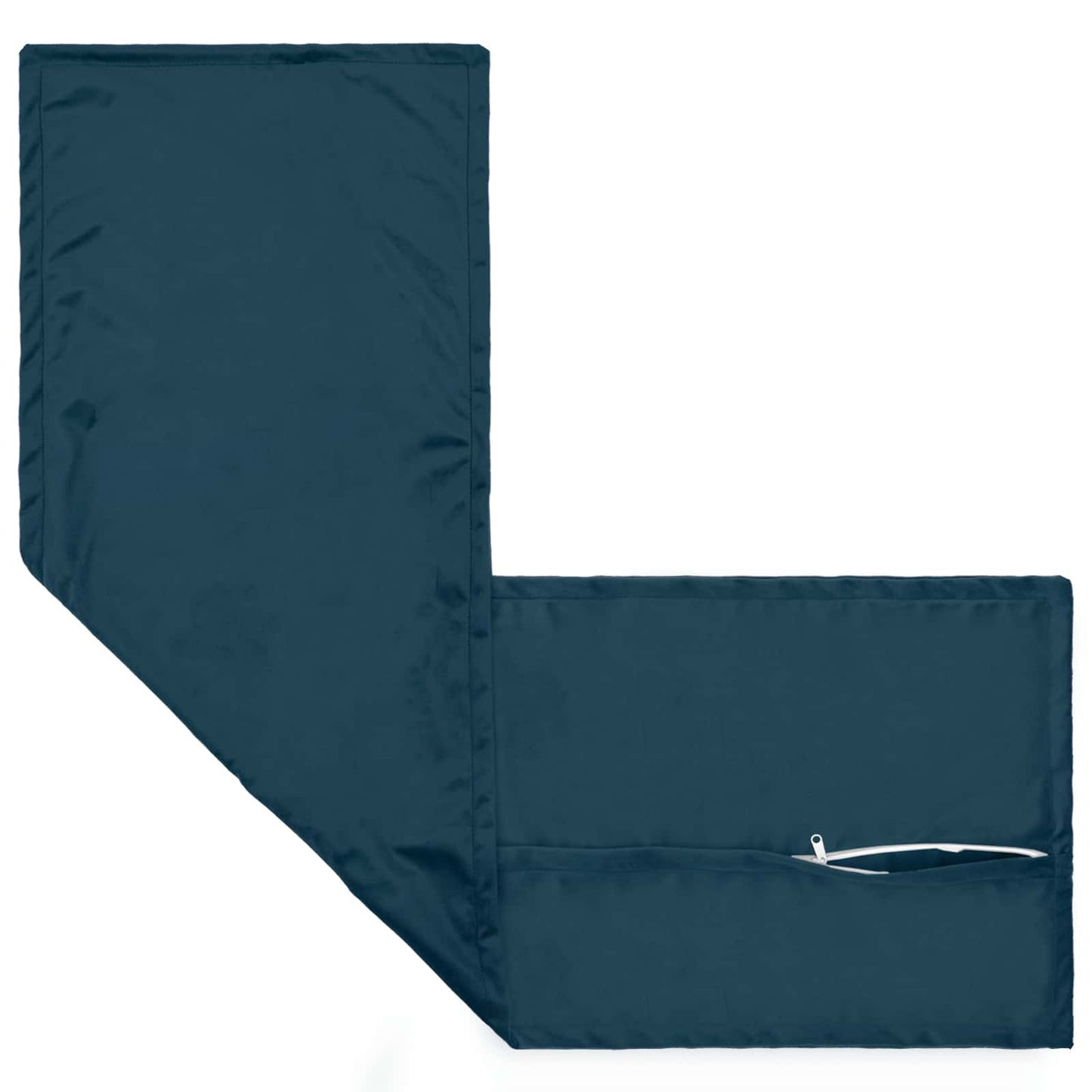 Cushion Cover HOUTEN Blue 40 x 145 cm Velvet