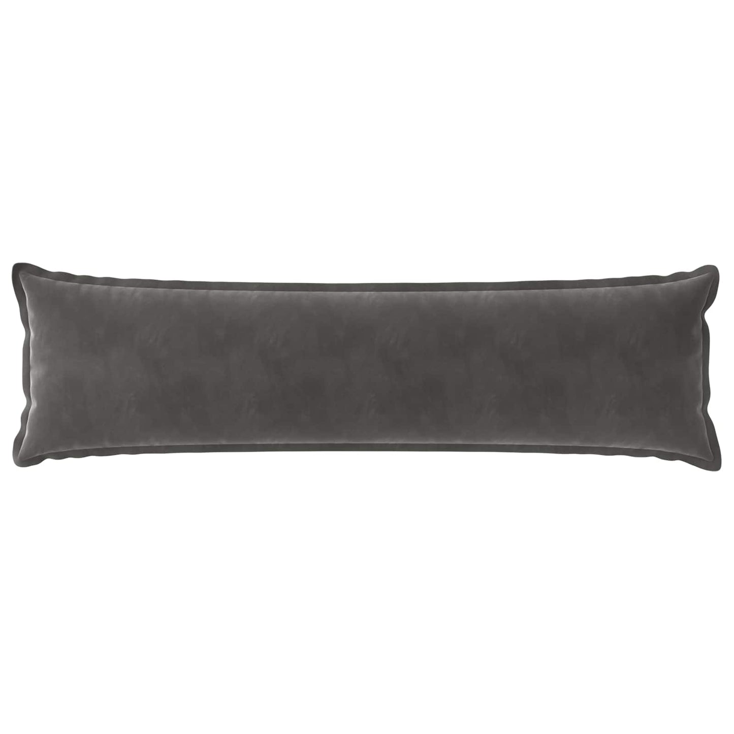 Cushion Cover HOUTEN Dark Grey 40 x 145 cm Velvet