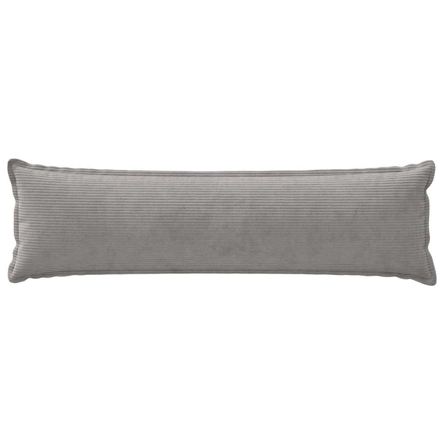 Cushion Cover 2 pcs HOUTEN Light Grey 40 x 145 cm Corduroy