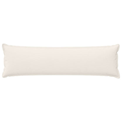 Cushion Cover 2 pcs HOUTEN Cream 40 x 145 cm Corduroy
