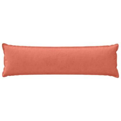 Cushion Cover 2 pcs HOUTEN Red Orange 40 x 145 cm Corduroy