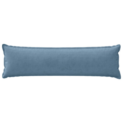 Cushion Cover 2 pcs HOUTEN Blue 40 x 145 cm Corduroy