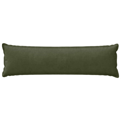Cushion Cover 2 pcs HOUTEN Green 40 x 145 cm Corduroy
