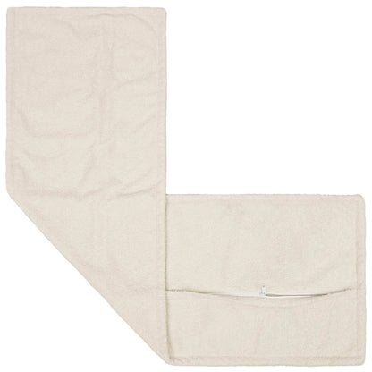 Cushion Cover 2 pcs HOUTEN Cream 40 x 145 cm Bouclé
