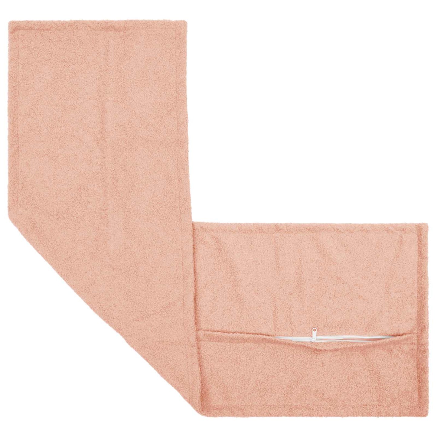 Cushion Cover 2 pcs HOUTEN Pink 40 x 145 cm Bouclé