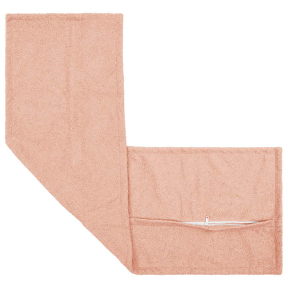 Cushion Cover 2 pcs HOUTEN Pink 40 x 145 cm Bouclé