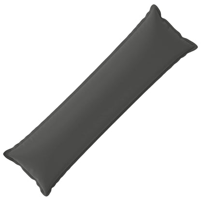 Cushion Cover HOUTEN Anthracite 40 x 145 cm Polyester