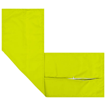 Cushion Cover 2 pcs HOUTEN Bright Green 40 x 145 cm Polyester
