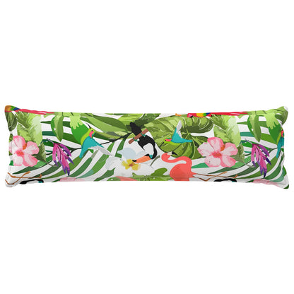 Cushion Cover 2 pcs HOUTEN Black 40 x 145 cm Polyester