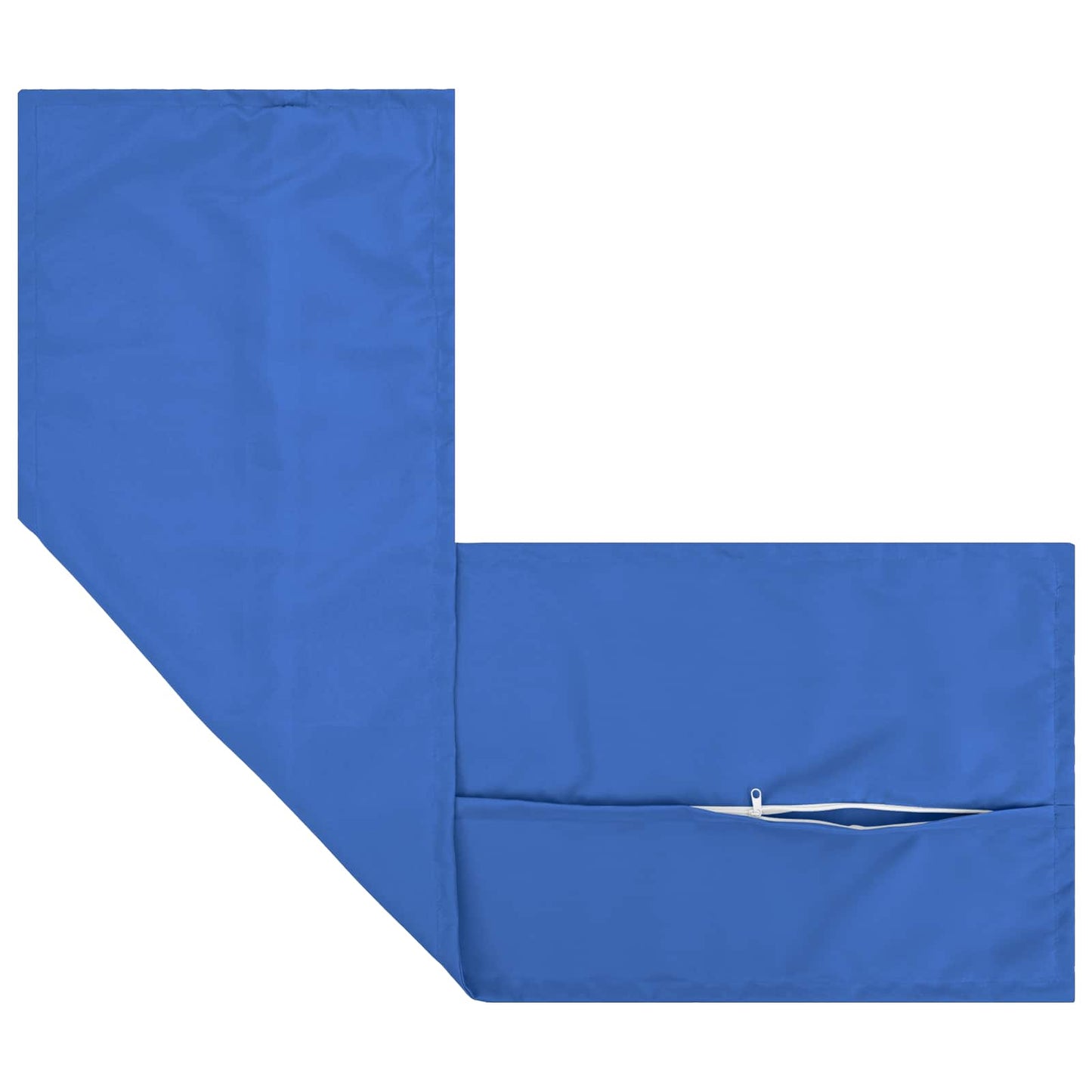 Cushion Cover 2 pcs HOUTEN Royal Blue 40 x 145 cm Polyester