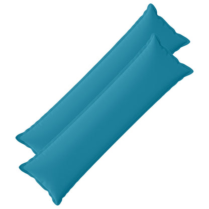 Cushion Cover 2 pcs HOUTEN Light Blue 40 x 145 cm Polyester