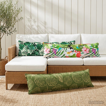 Cushion with Pillow HOUTEN 2 pcs Multicolour Polyester
