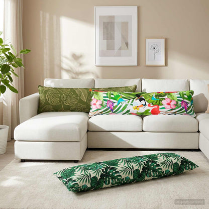 Cushion with Pillow HOUTEN 2 pcs Multicolour Polyester