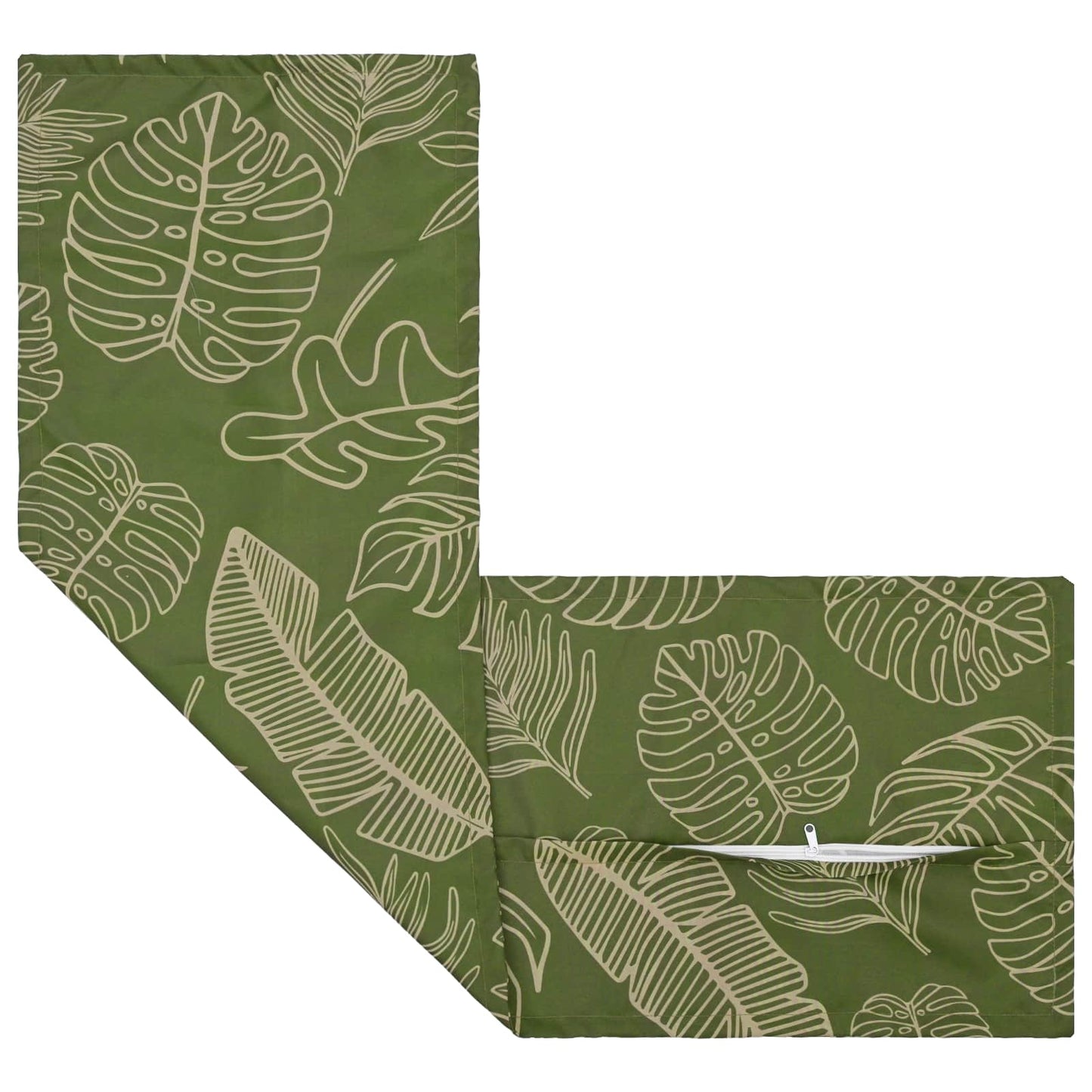 Cushion Cover HOUTEN Leaf Design 40 x 145 cm Polyester