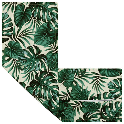 Cushion Cover HOUTEN Leaf Pattern 40 x 145 cm Polyester