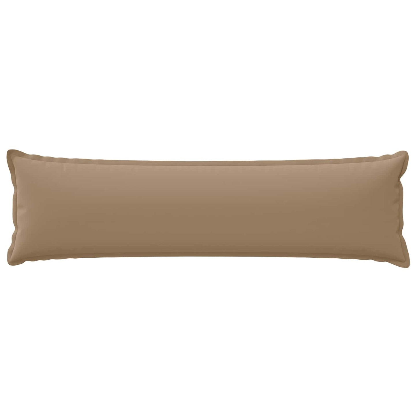 Cushion Cover 2 pcs HOUTEN Taupe 40 x 145 cm Polyester
