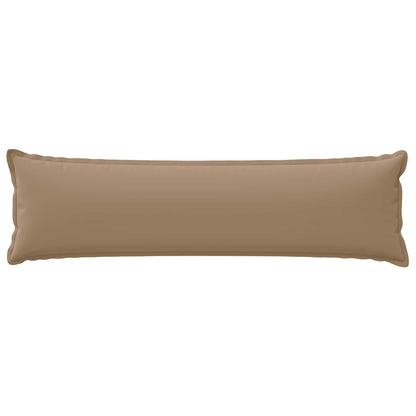 Cushion Cover 2 pcs HOUTEN Taupe 40 x 145 cm Polyester