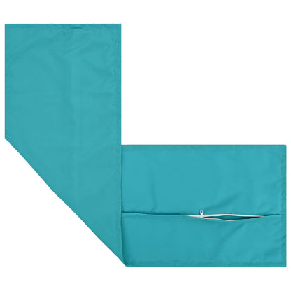Cushion Cover HOUTEN Turquoise 40 x 145 cm Polyester