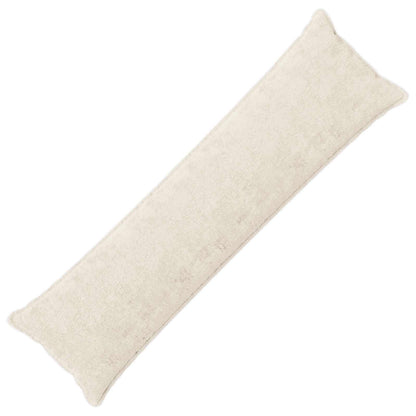 Cushion Cover HOUTEN White 40 x 145 cm Faux Rabbit Fur