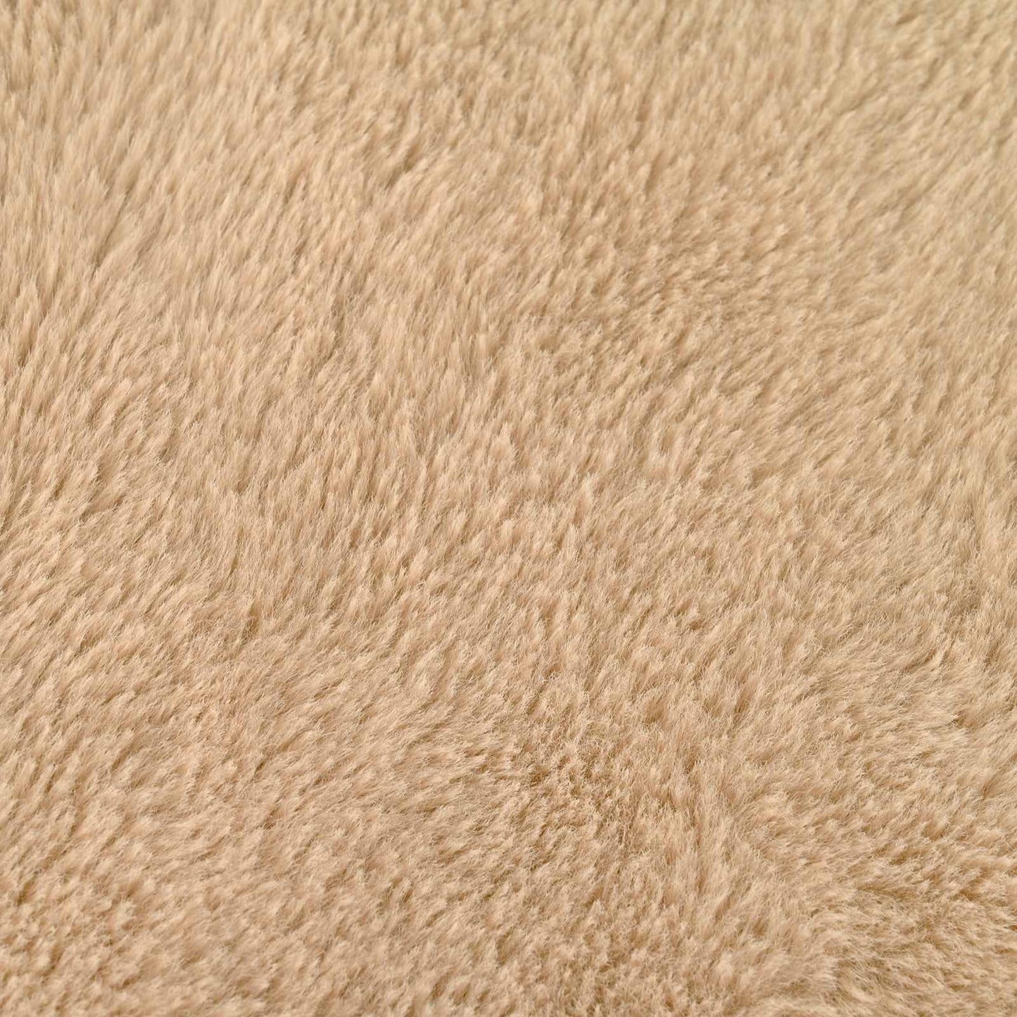 Cushion Cover 2 pcs HOUTEN Cream 40 x 145 cm Faux Rabbit Fur