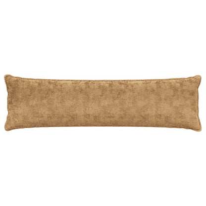 Cushion Cover HOUTEN Taupe 40 x 145 cm Faux Rabbit Fur