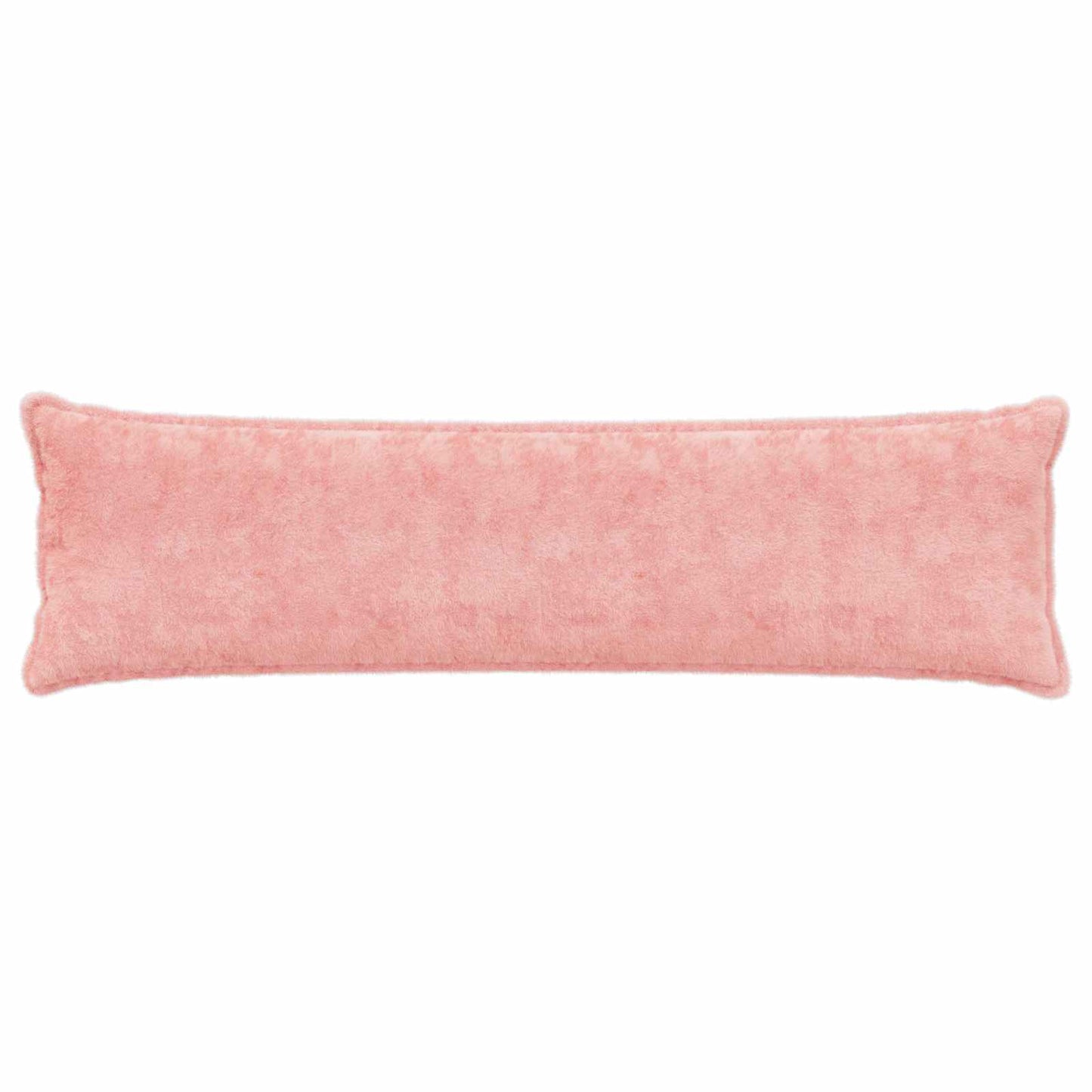 Cushion Cover HOUTEN Pink 40 x 145 cm Faux Rabbit Fur