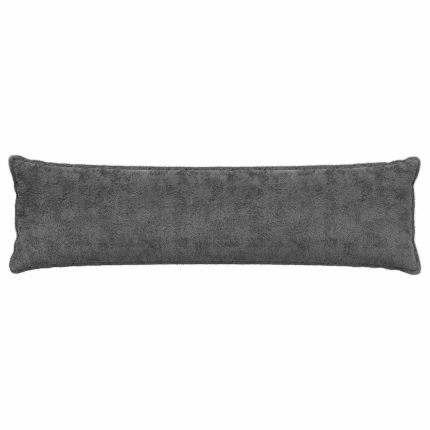 Cushion Cover 2 pcs HOUTEN Dark Grey 40 x 145 cm