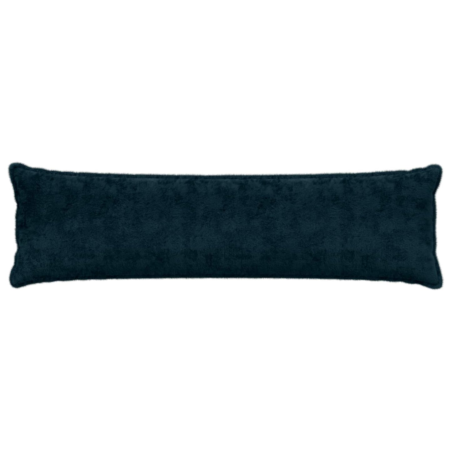 Cushion Cover HOUTEN Navy Blue 40 x 145 cm Faux Rabbit Fur