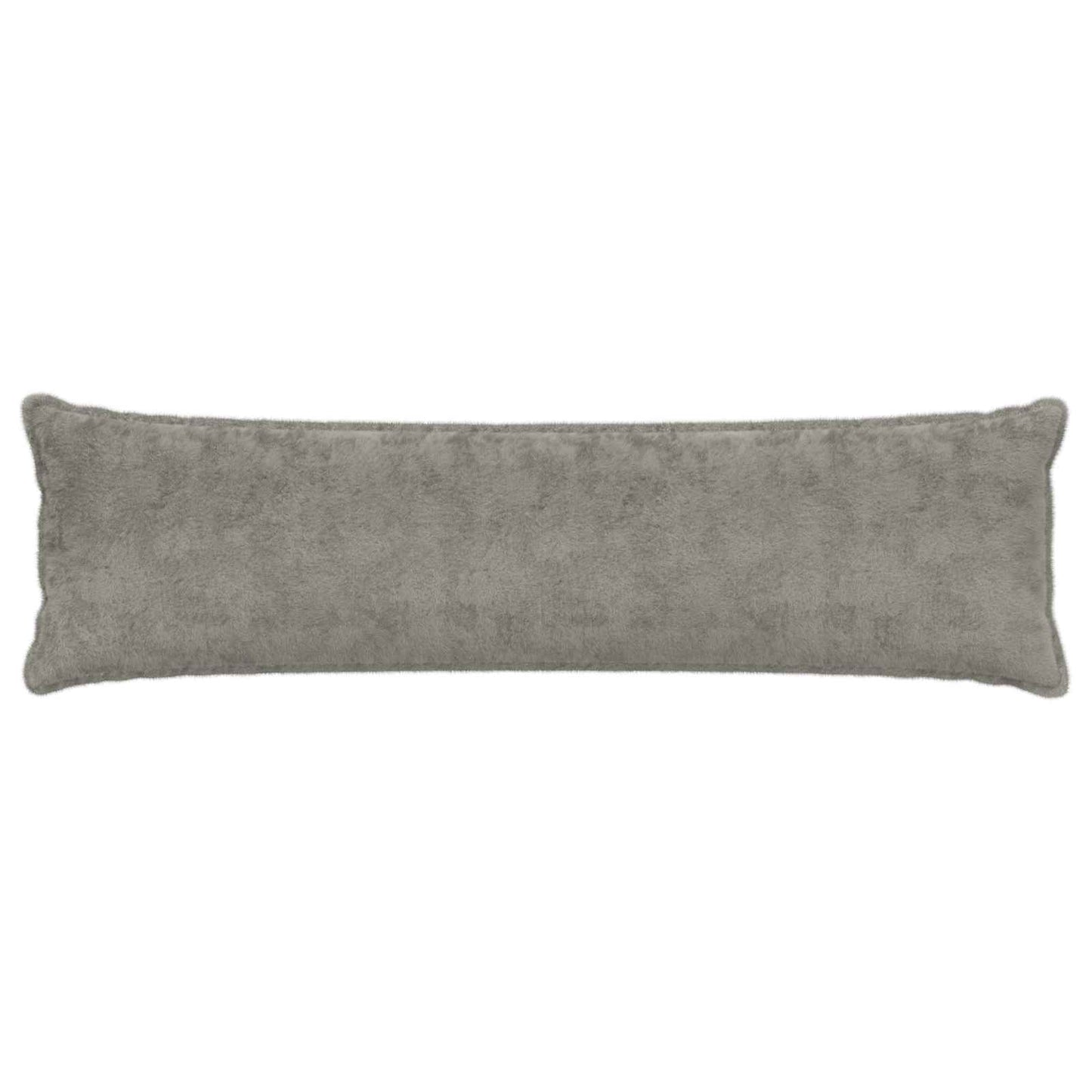 Cushion Cover HOUTEN Light Grey 40 x 145 cm Faux Rabbit Fur