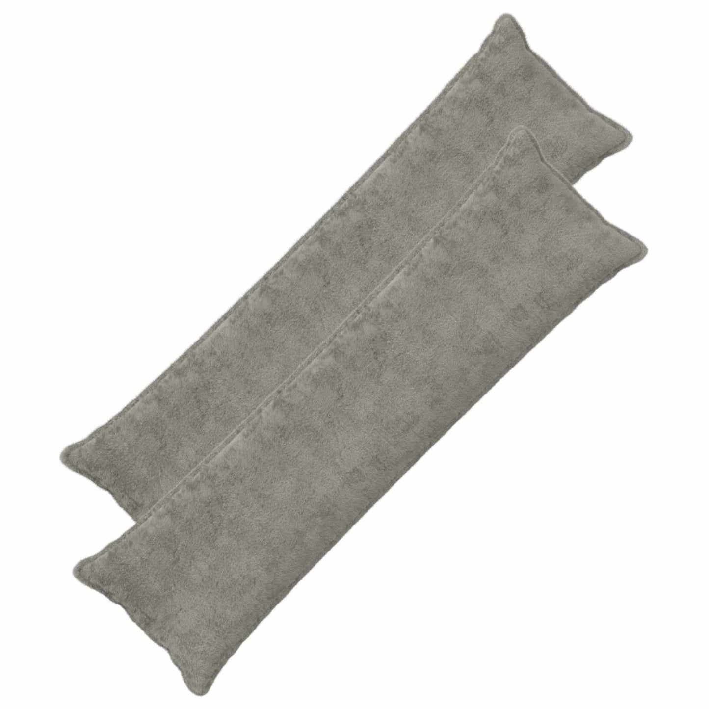 Cushion Cover 2 pcs HOUTEN Light Grey 40 x 145 cm