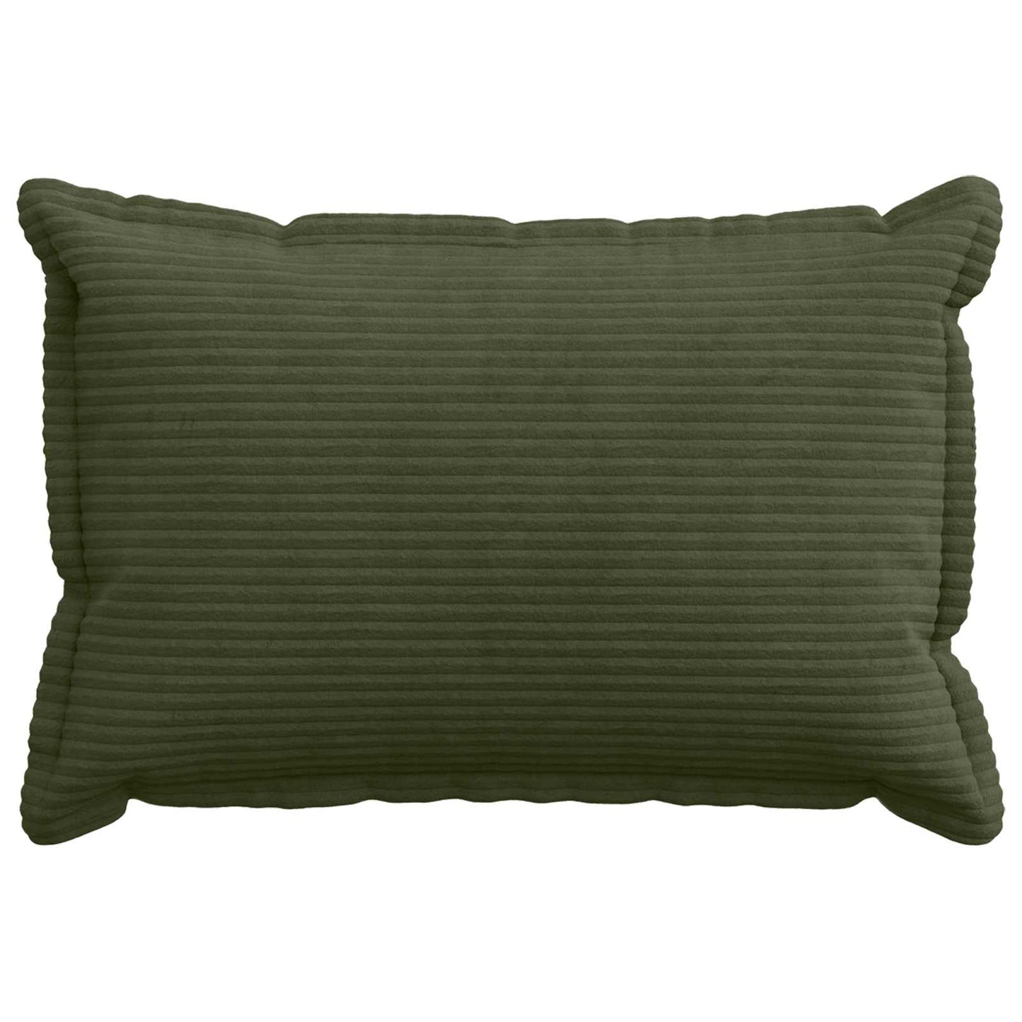 Cushion Cover 6 pcs HOUTEN Green 40 x 60 cm Corduroy