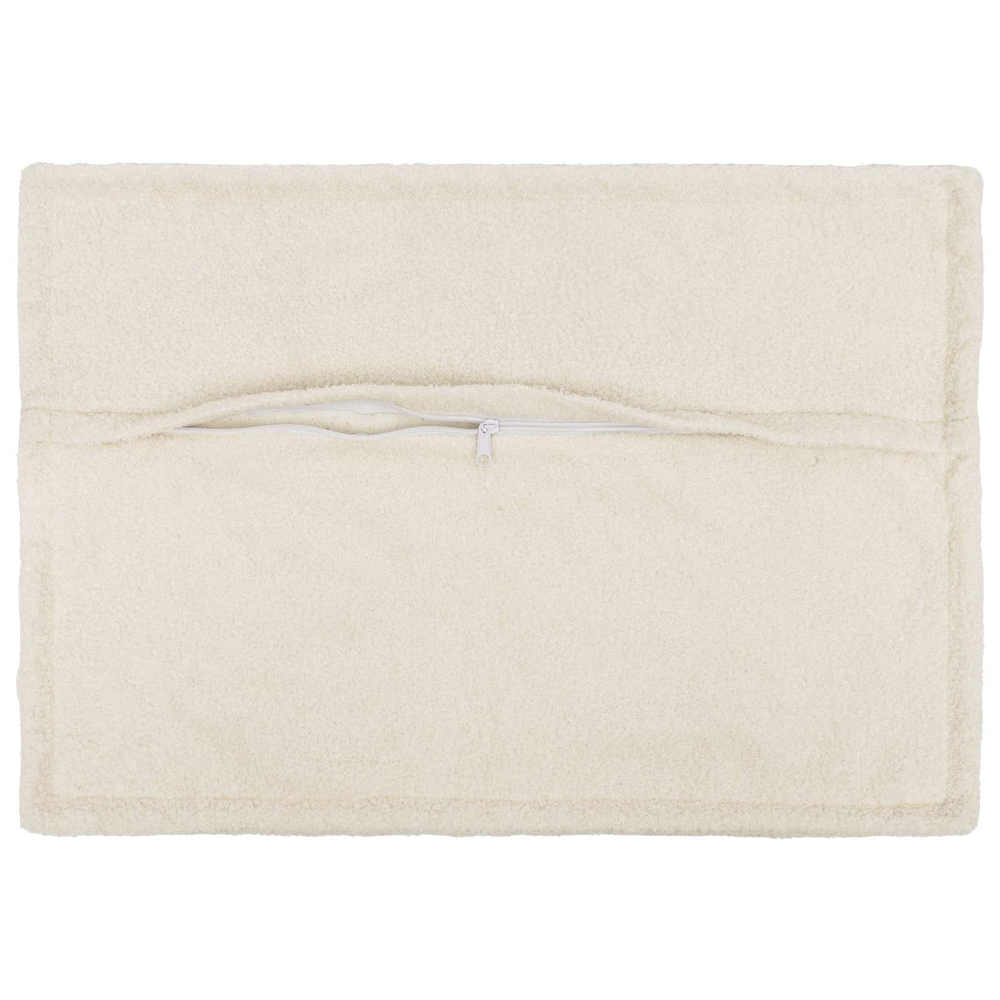 Cushion Cover 6 pcs HOUTEN Cream 40 x 60 cm Bouclé