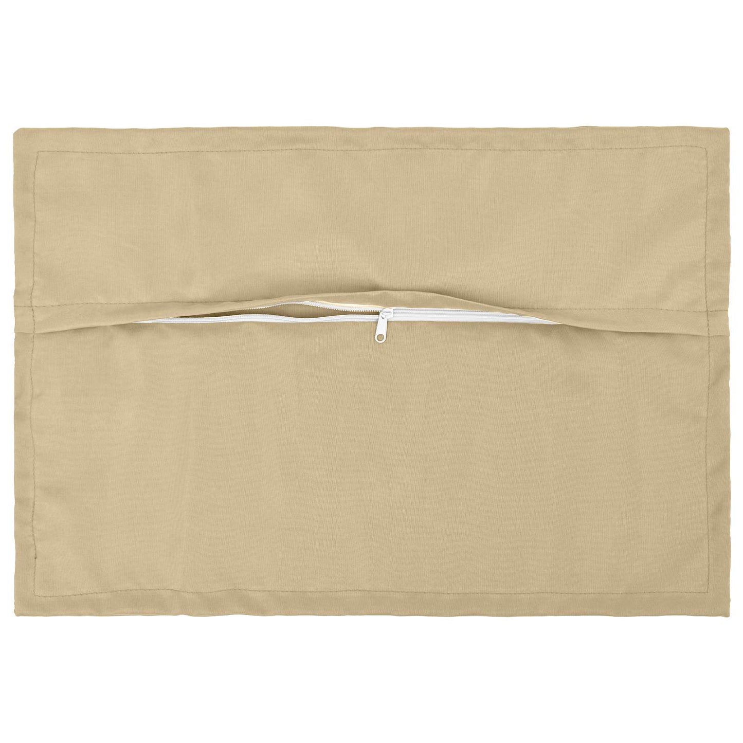 Cushion Cover 6 pcs HOUTEN Beige 40 x 60 cm Polyester