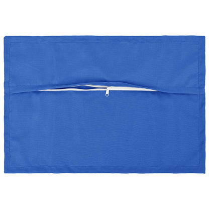 Cushion Cover 2 pcs HOUTEN Royal Blue 40 x 60 cm Polyester