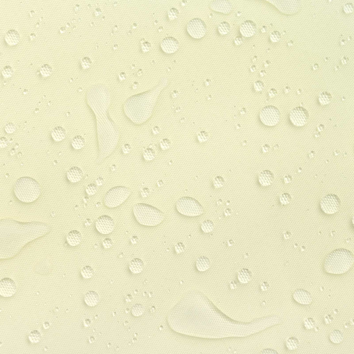 Cushion Cover 6 pcs HOUTEN Cream 40 x 60 cm Polyester