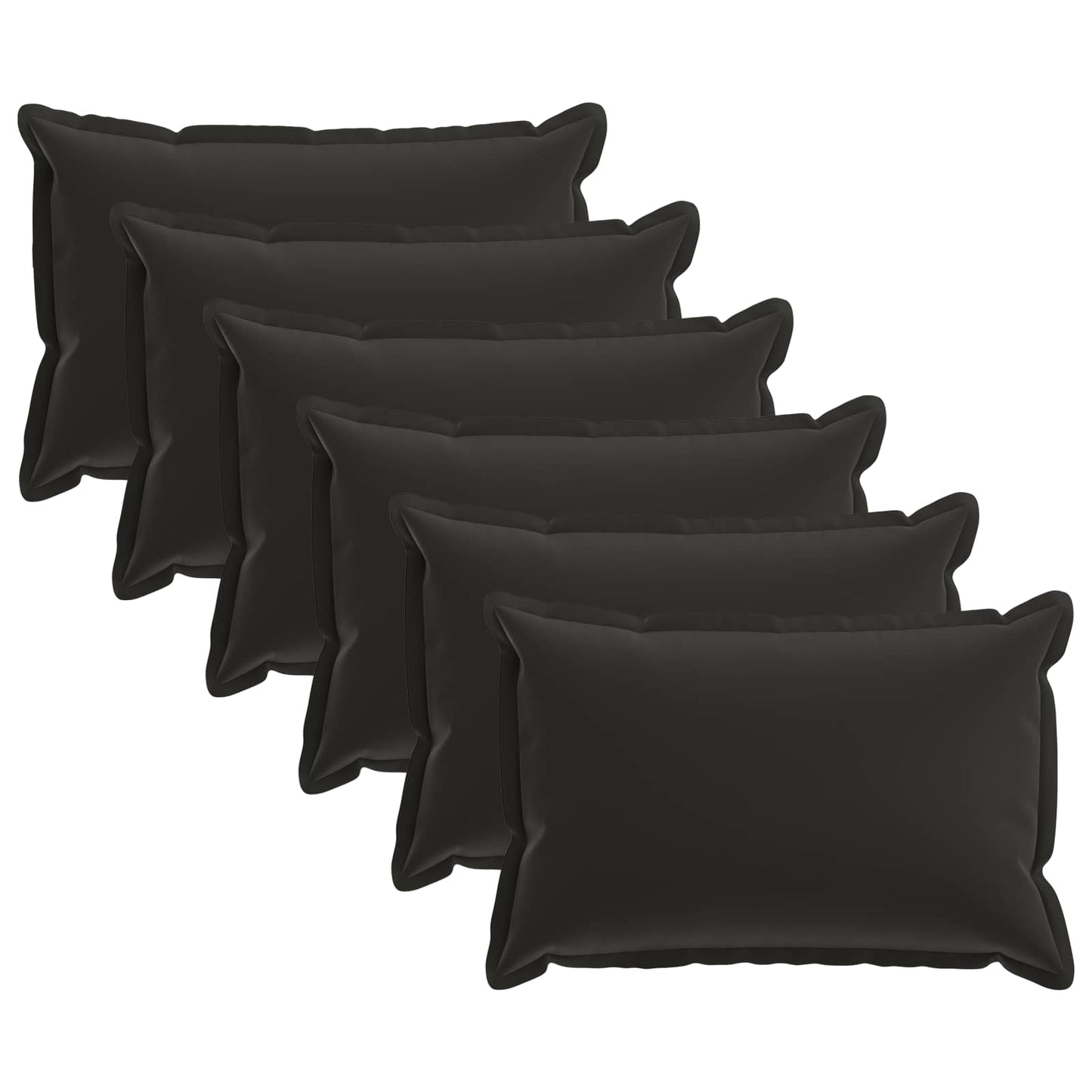 Cushion Cover 6 pcs HOUTEN Multicolour 40 x 60 cm Polyester