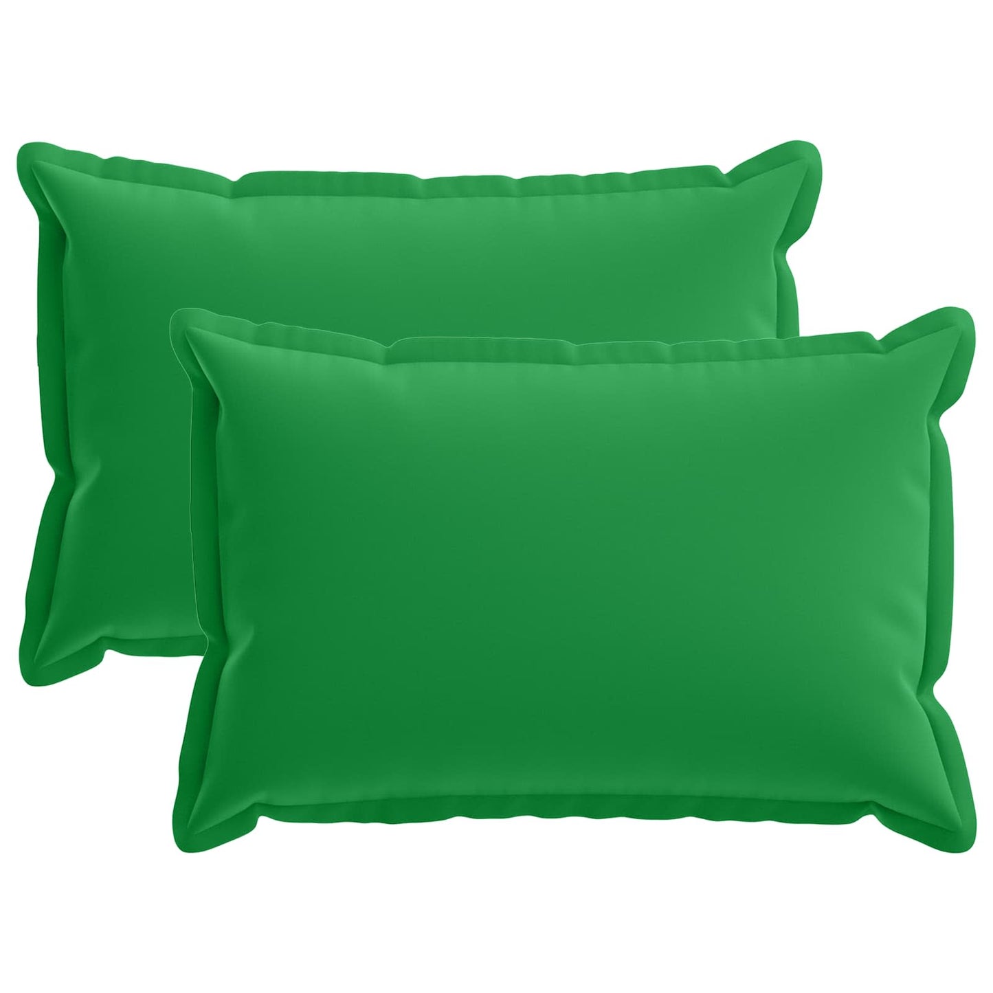 Cushion Cover 2 pcs HOUTEN Green 40 x 60 cm Polyester