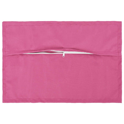 Cushion Cover 6 pcs HOUTEN Pink 40 x 60 cm Polyester