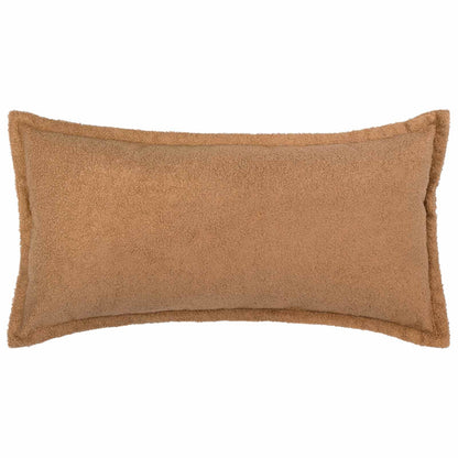 Cushion Cover 6 pcs HOUTEN Beige 40 x 70 cm Bouclé