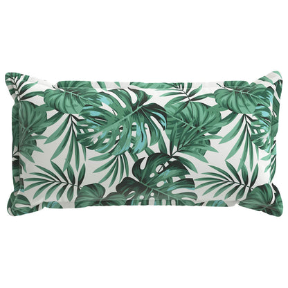 Cushion Cover 6 pcs HOUTEN Leaf Pattern 40 x 70 cm Polyester