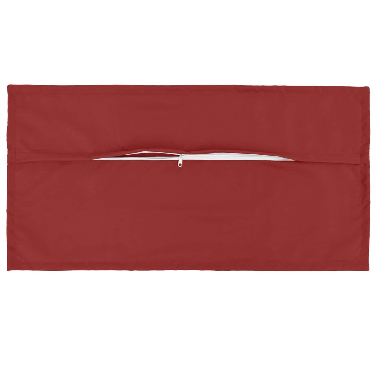 Cushion Cover 2 pcs HOUTEN Wine Red 40 x 70 cm Polyester
