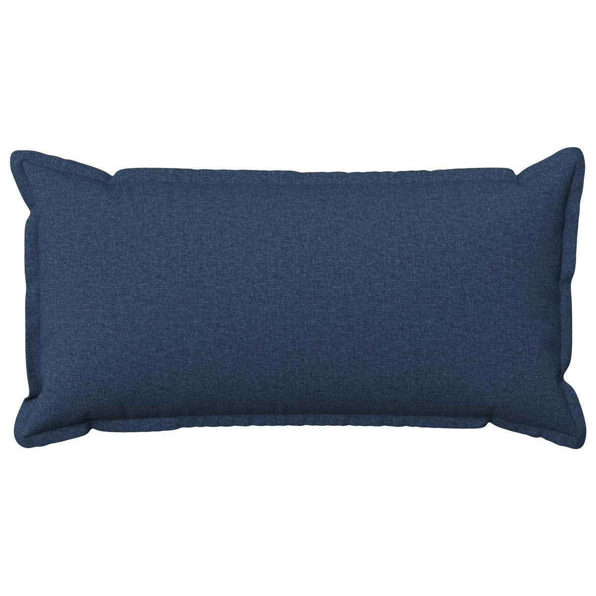 Cushion Cover 12 pcs HOUTEN Blue 40 x 80 cm Faux Linen