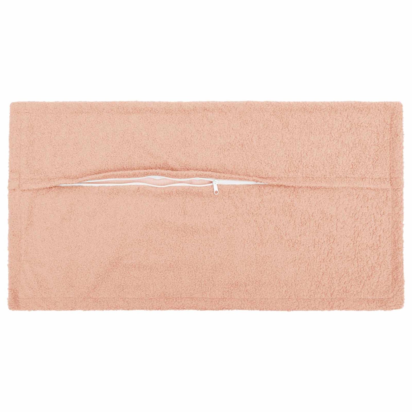 Cushion Cover 6 pcs HOUTEN Pink 40 x 80 cm Bouclé