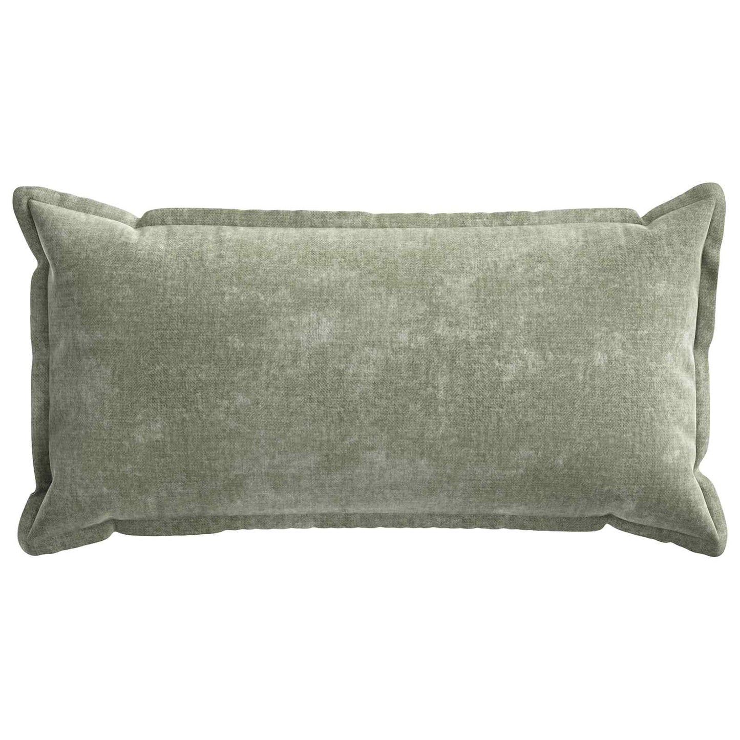 Cushion Cover 2 pcs HOUTEN Green 40 x 80 cm Chenille Fabric