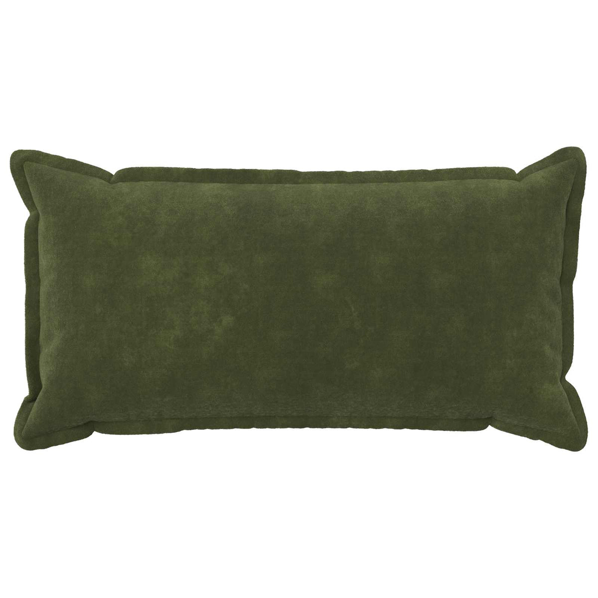 Cushion Cover 12 pcs HOUTEN Green 40 x 80 cm Microfiber Fleece