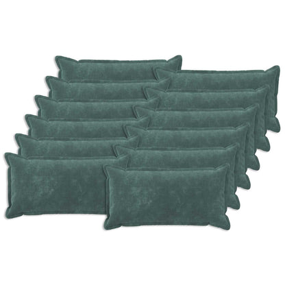 Cushion Cover 12 pcs HOUTEN Sea Blue 40 x 80 cm