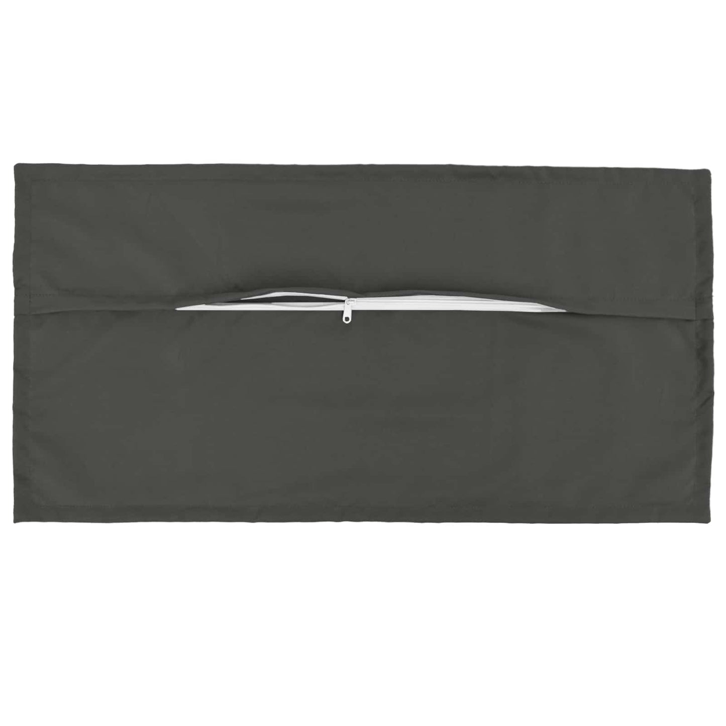 Cushion Cover 12 pcs HOUTEN Anthracite 40 x 80 cm Polyester