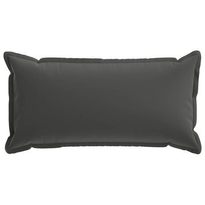 Cushion Cover 12 pcs HOUTEN Anthracite 40 x 80 cm Polyester
