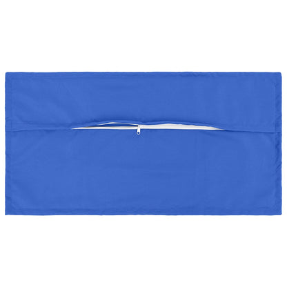 Cushion Cover 2 pcs HOUTEN Royal Blue 40 x 80 cm Polyester