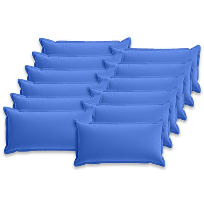 Cushion Cover 12 pcs HOUTEN Royal Blue 40 x 80 cm Polyester